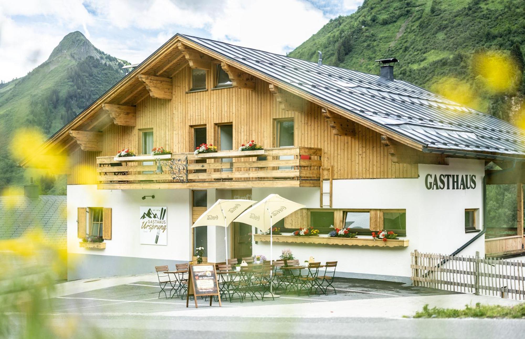 Gasthaus Ursprung Damuels Kültér fotó